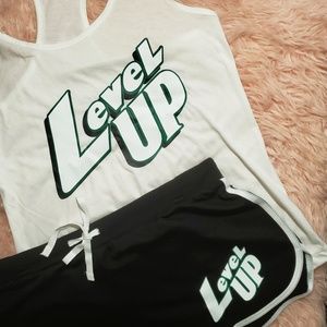 Level Up Shorts and Tank Set